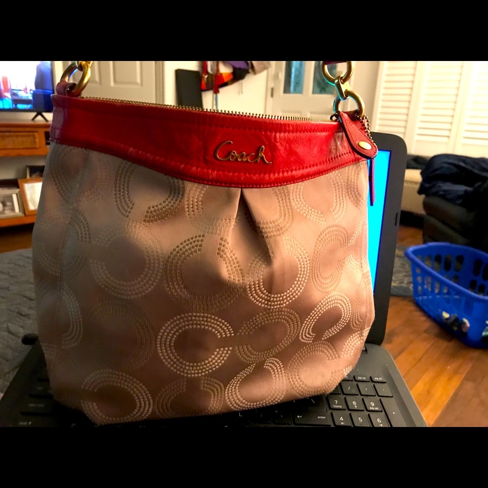 Spring is Coming!  Beautiful Coach purse!